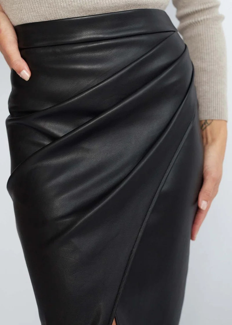 Femme Leather Skirt