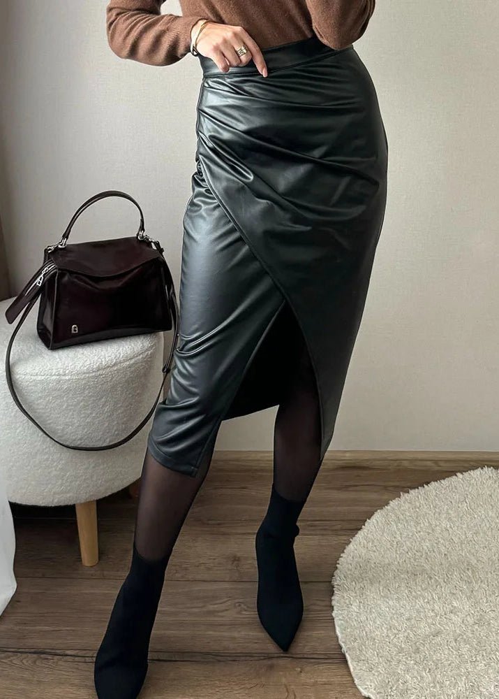 Femme Leather Skirt