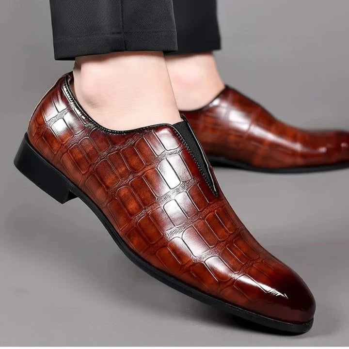 Leone Genuine Leather Loafers