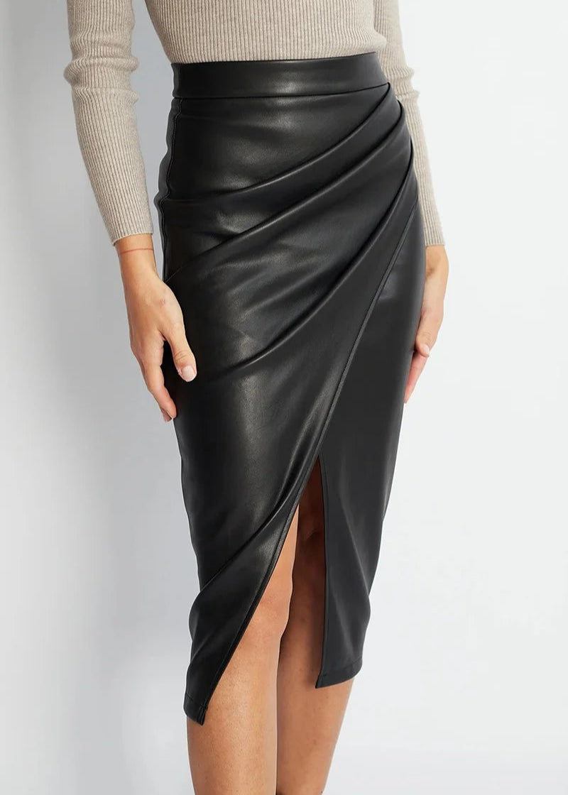 Femme Leather Skirt