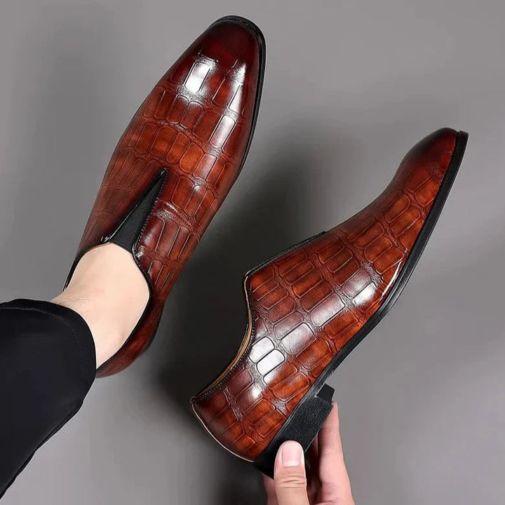 Leone Genuine Leather Loafers