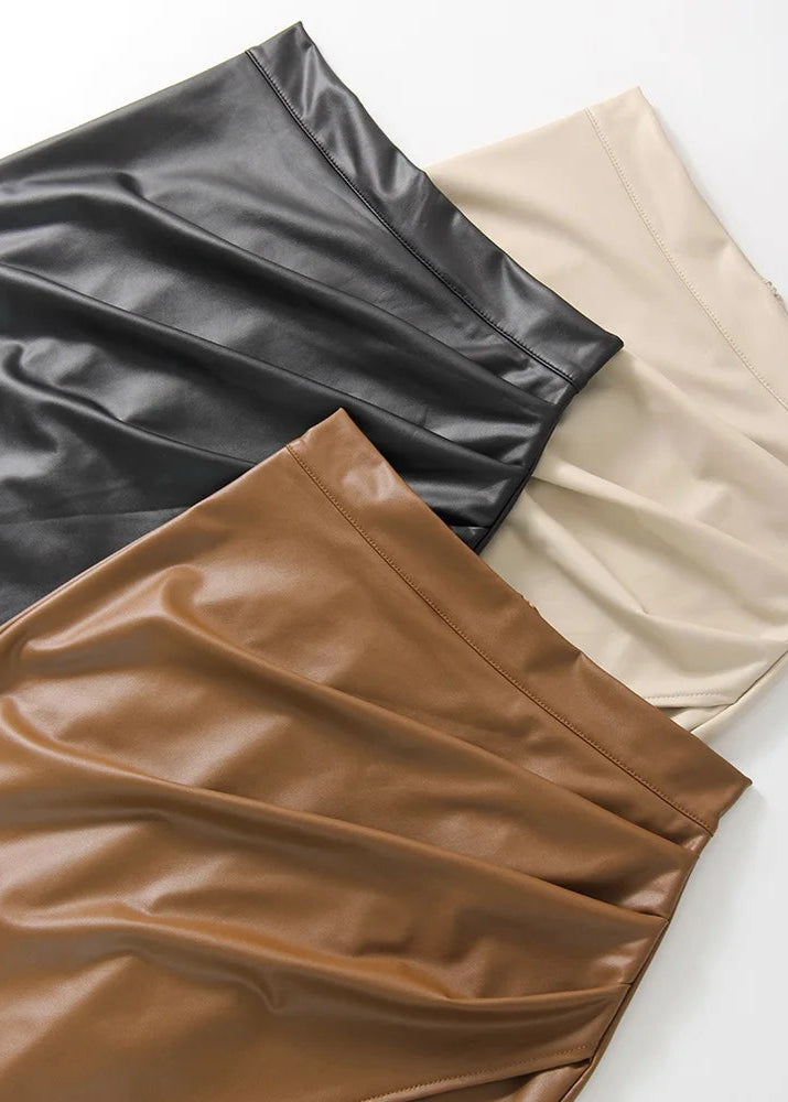 Femme Leather Skirt