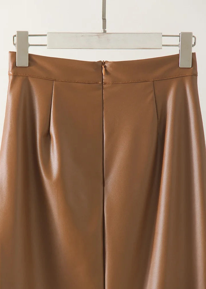 Femme Leather Skirt