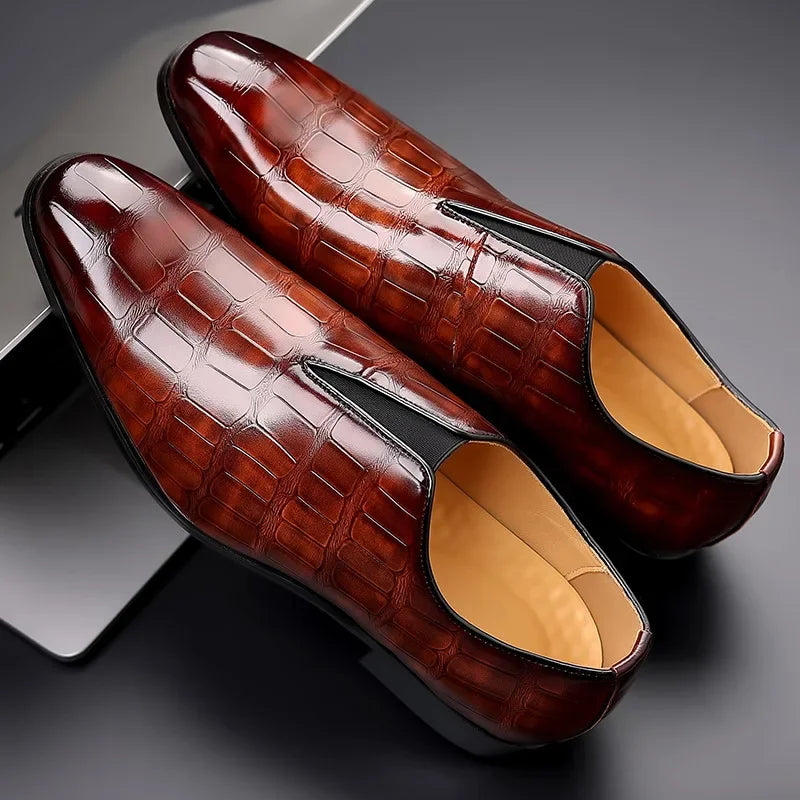 Leone Genuine Leather Loafers