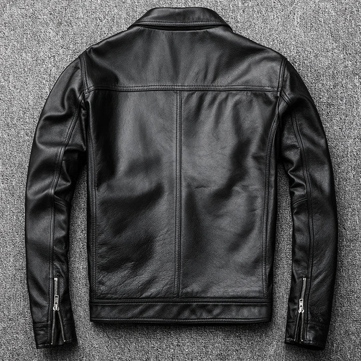 Burno Genuine Leather Jacket