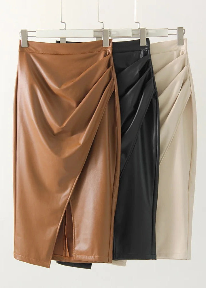 Femme Leather Skirt